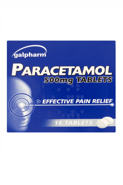 Paracetemol 500mg 16 Tablets - DesiMe