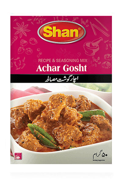 Shan Achar Gosht Curry Masala 50g - DesiMe