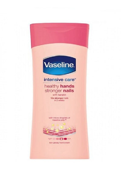 Vaseline Intensive Care Healthy Hands & Stronger Nails Lotion 200ml - DesiMe