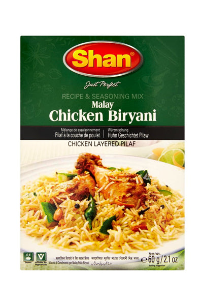 Shan Malaya Chicken Biryani 60g - DesiMe