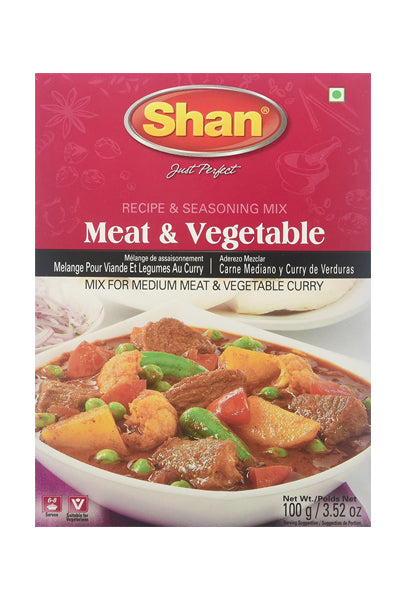 Shan Meat & Vegetable Masala 100g - DesiMe