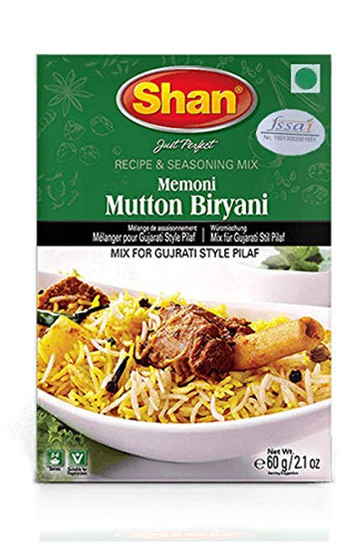 Shan Memoni Mutton Biryani 60g - DesiMe