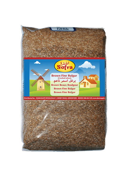 Sofra Brown Fine Bulgur Wheat 800g - DesiMe