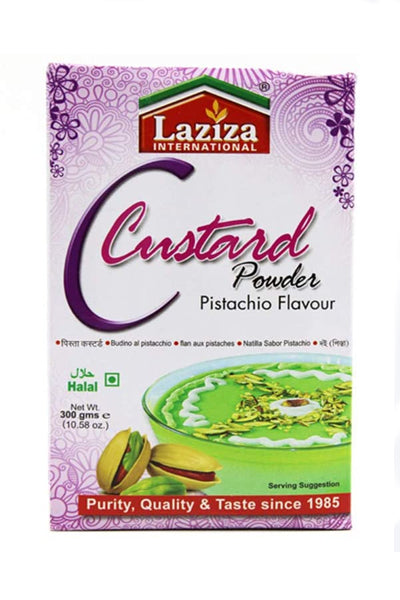 Laziza Pistachio Custard Powder 300g - DesiMe