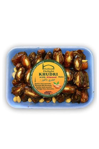 Madinah Delight Khudry Dates With Almonds 400g - DesiMe