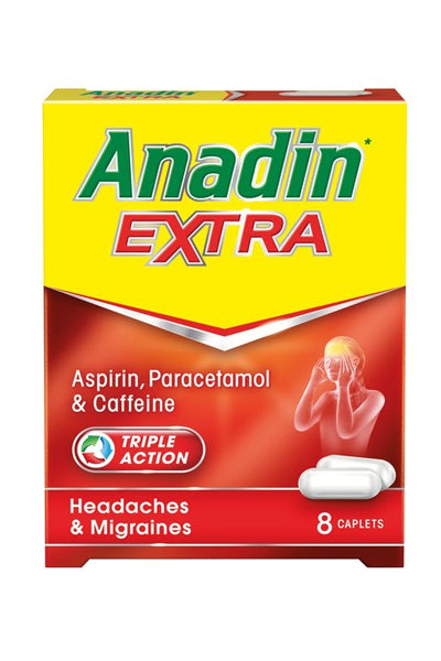 Anadin Extra Triple Action 8 Caplets - DesiMe