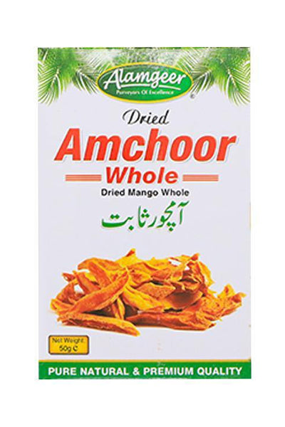 Alamgeer Dried Amchoor Whole 50g (Dried Mango)