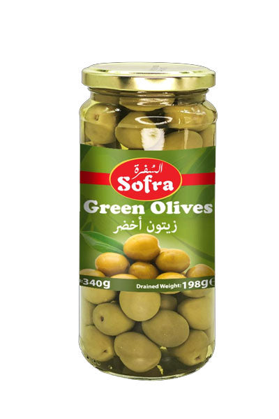 Sofra Green Olives 340g - DesiMe