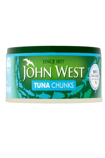 John West Tuna Chunks in Brine 145g - DesiMe