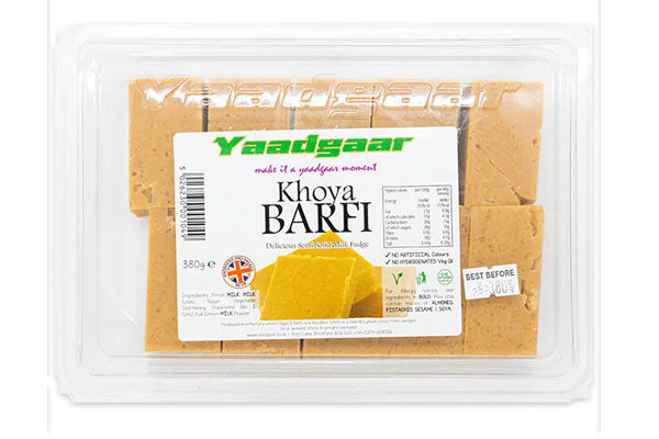 Yaadgaar Khoya Barfi 340g - DesiMe