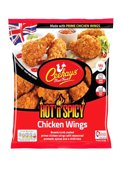Ceekays Hot 'n' Spicy Chicken Wings 600G
