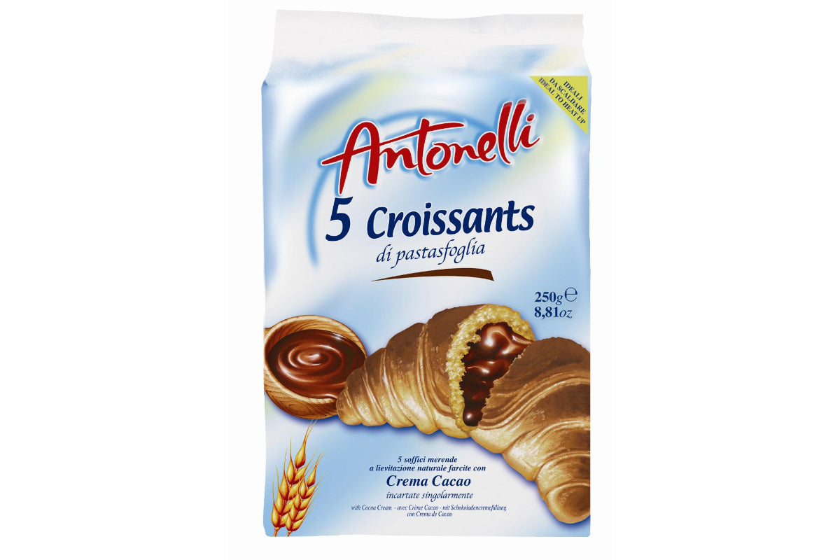 Antonelli 5 Chocolate Filled Croissant 250g - DesiMe