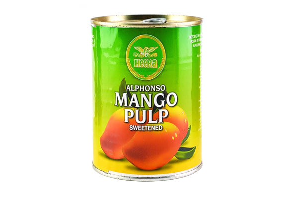 Heera Alphonso Mango Pulp (Sweetened) 450g - DesiMe