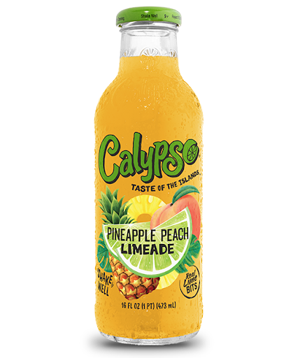 Calypso Pineapple Peach Limeade 473ml