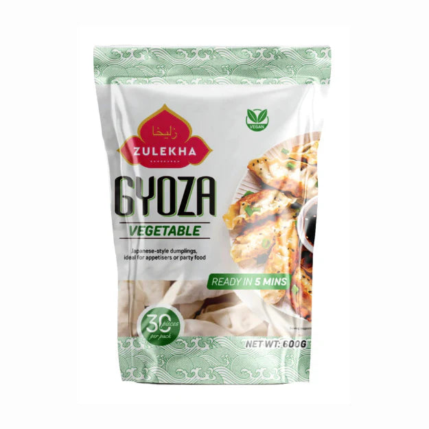 Zulekha Vegetable Gyoza 30 Pack 600g