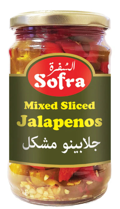 Sofra Mixed Sliced Jalapenos 300g - DesiMe