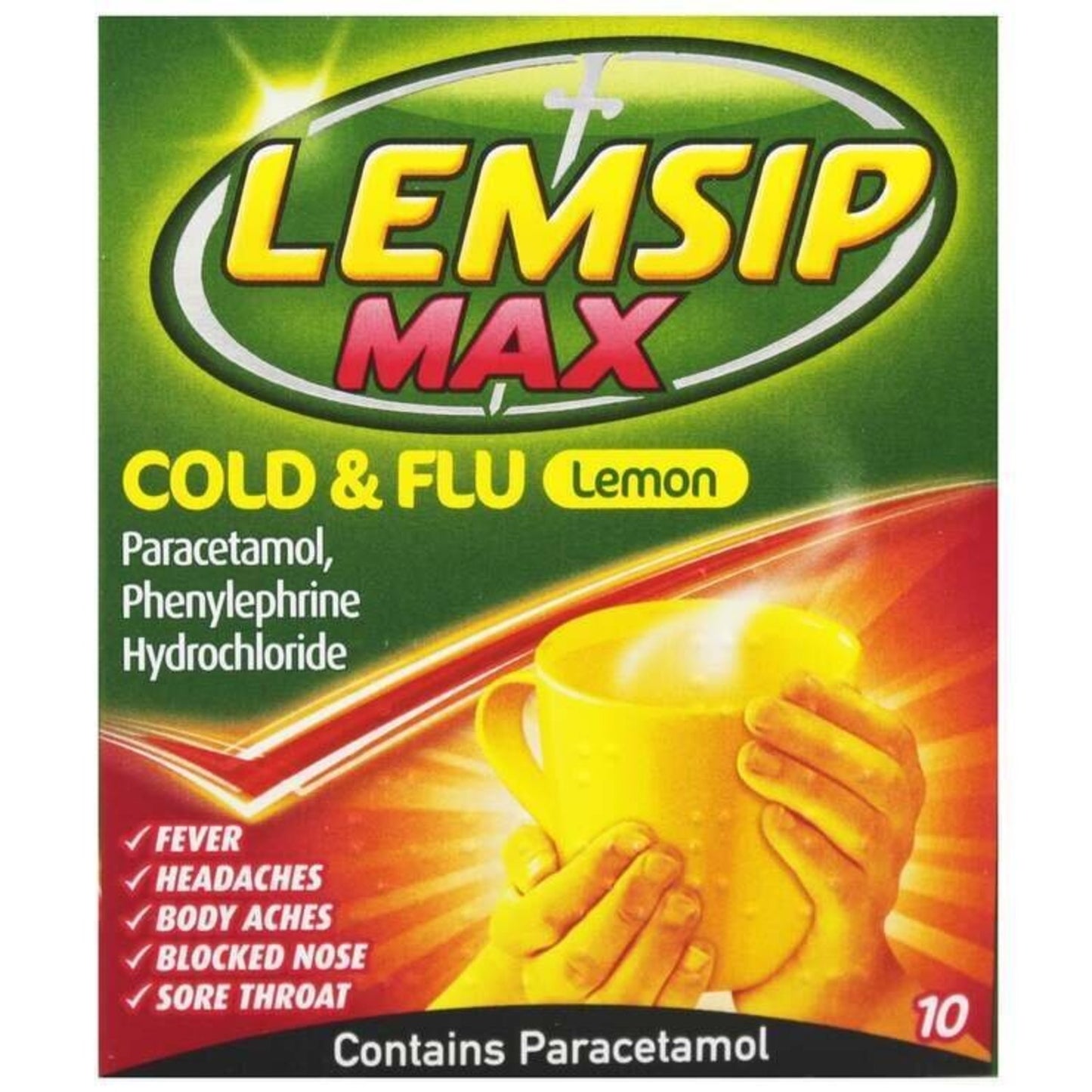 Lemsip Max Cold & Flu Sachets Lemon