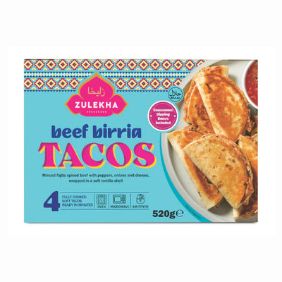Zulekha Beef Birria Tacos 520g