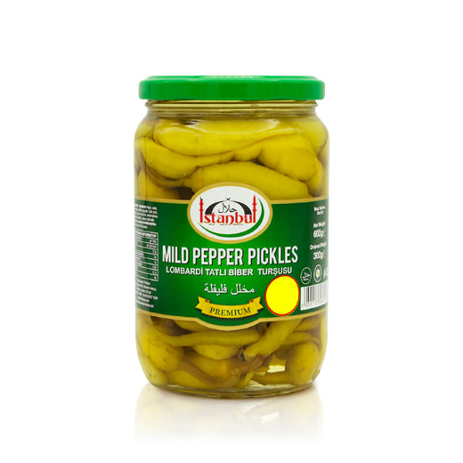 Istanbul Mild Pepper Pickles 600g