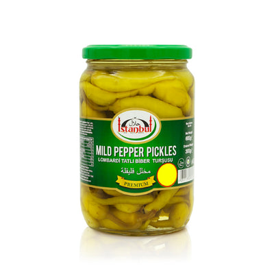 Istanbul Mild Pepper Pickles 600g - DesiMe