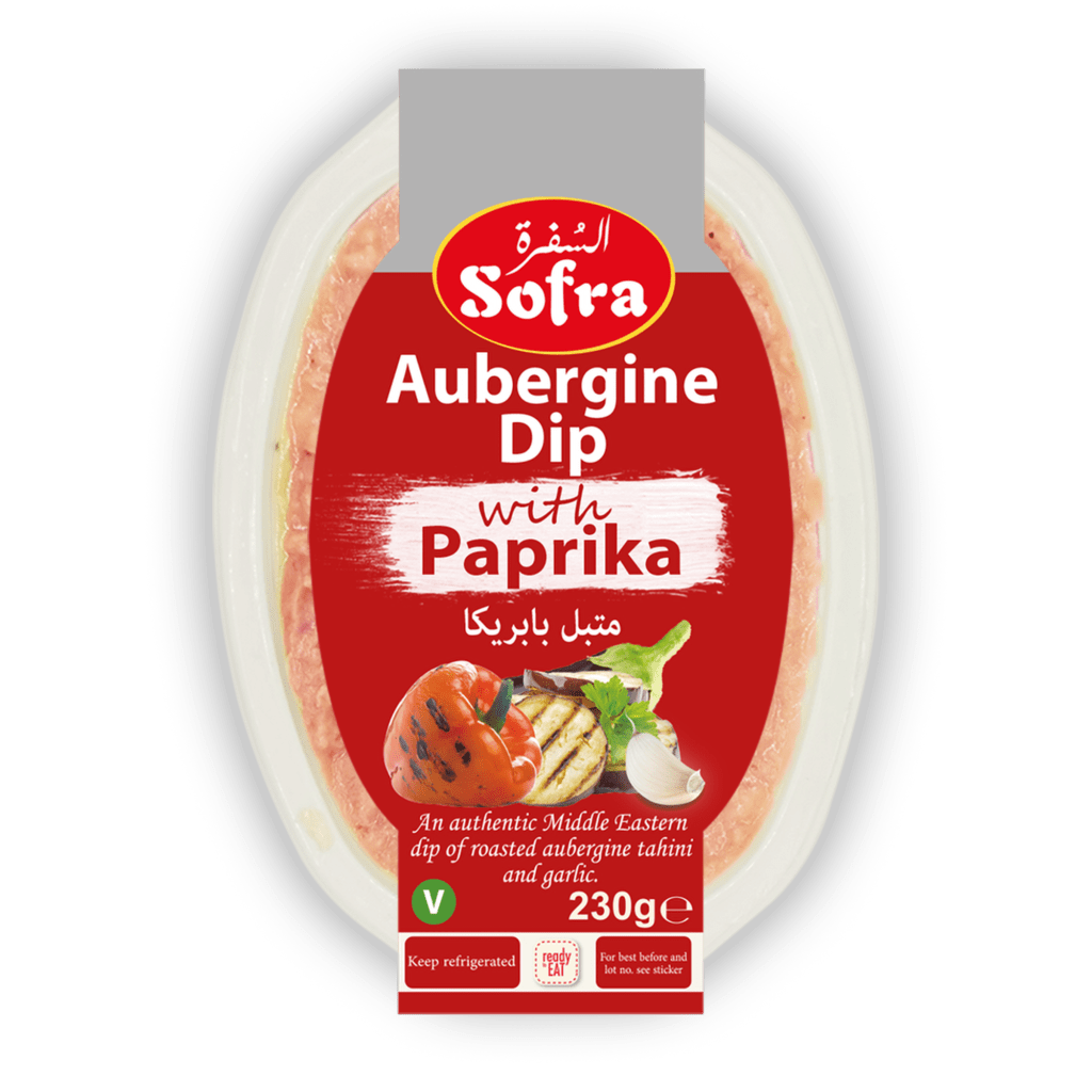 Sofra Aubergine Dip with Paprika 220g