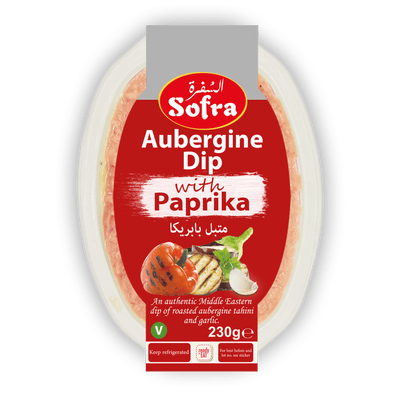 Sofra Aubergine Dip with Paprika 220g - DesiMe