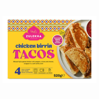 Zulekha Chicken Birria Tacos 520g