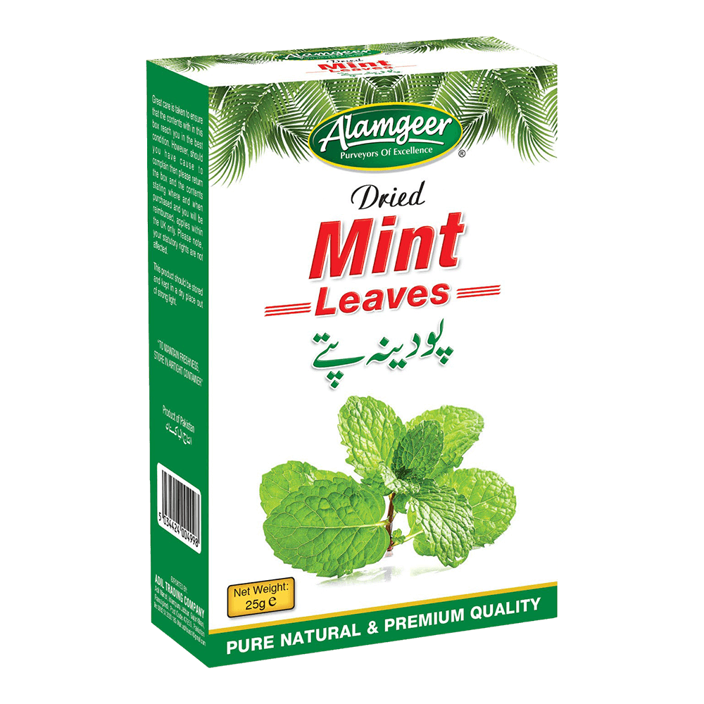 Alamgeer Dried Mint Leaves 25g - DesiMe