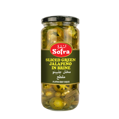 Sofra Sliced Green Jalapeno 690g