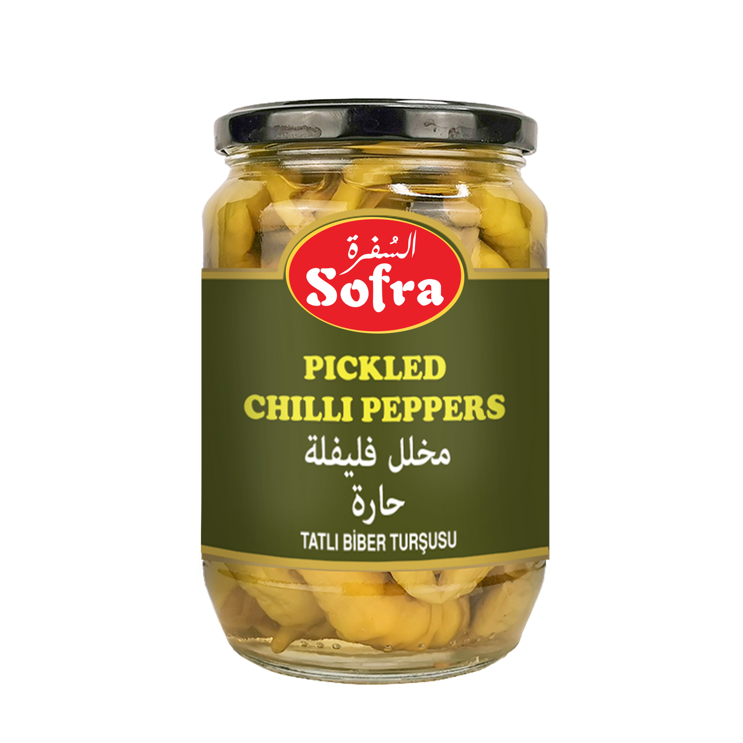 Sofra Pickled Chilli Peppers 640G