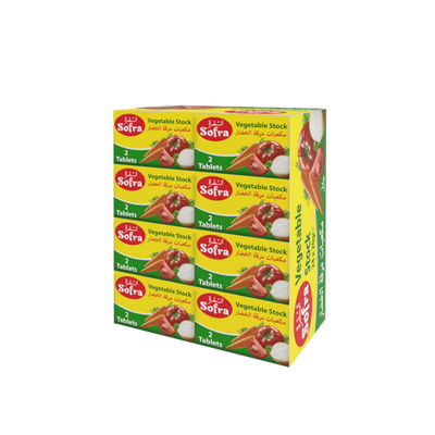 Sofra Vegetables Cubes 24x2 Cubes - DesiMe