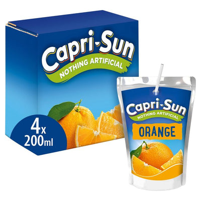 Capri Sun Orange (4 x 200ml)