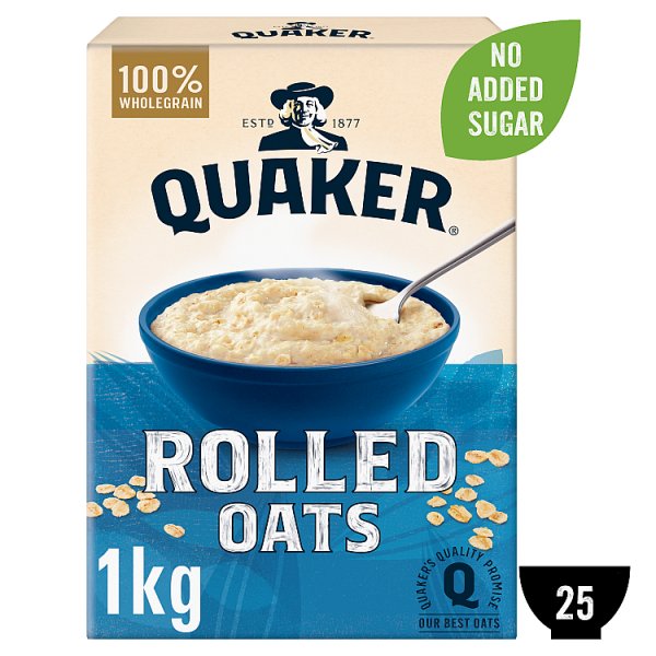 Quaker Rolled Oats 1kg