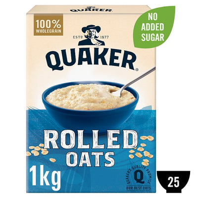 Quaker Rolled Oats 1kg