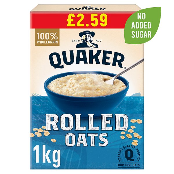 Quaker Rolled Oats 1kg