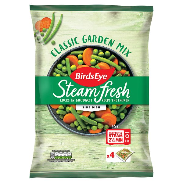 Birds Eye Steamfresh Classic Garden Mix 540g