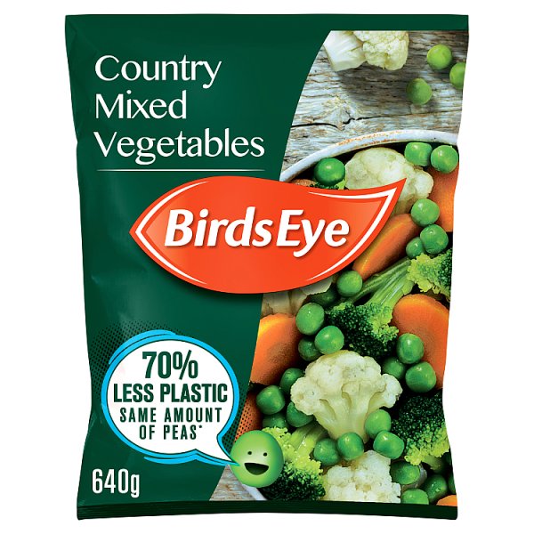 Bird's Eye Country Mixed Vegetables 640g