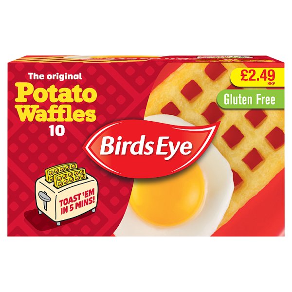 Birds Eye 10 Potato Waffles 567g