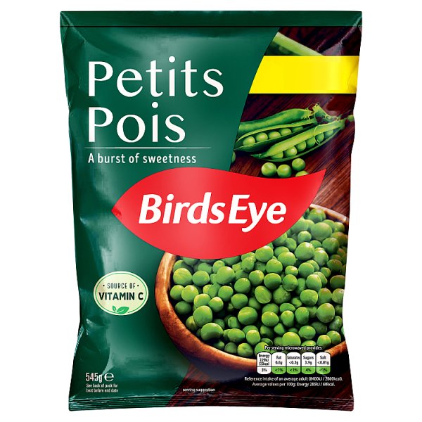 Bird's Eye Petit Pois 545g