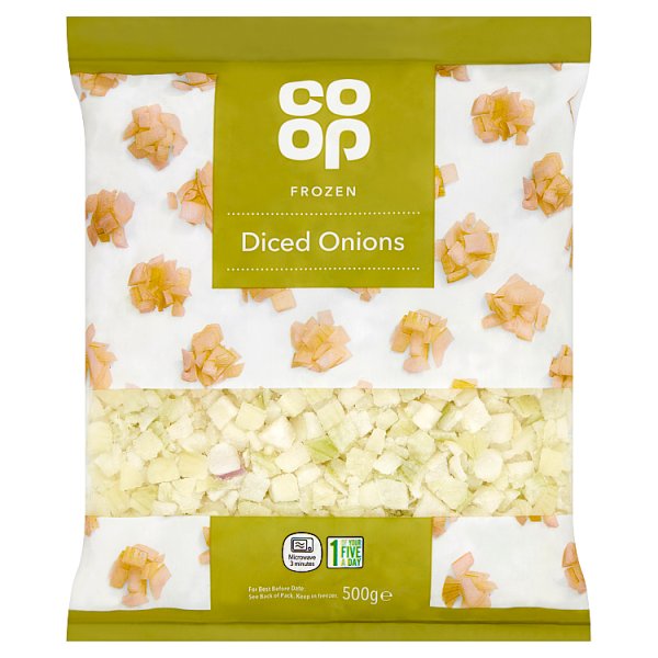 CO OP Diced Onion 500g