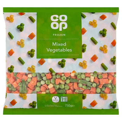 CO OP Mixed Vegetable 750g