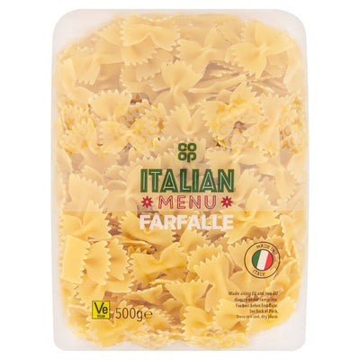 CO OP Farfalle Pasta Bows 500g