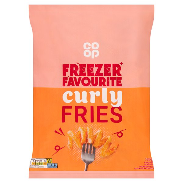 CO OP Curly Fries 750g