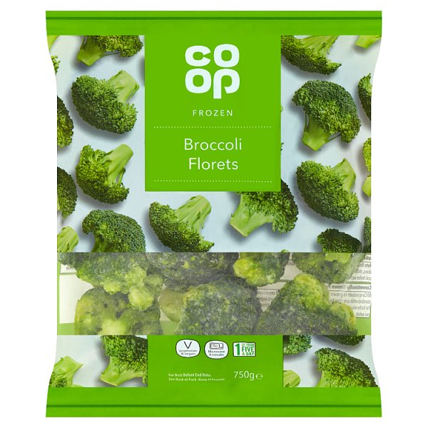 CO OP Brocolli Florets 750g