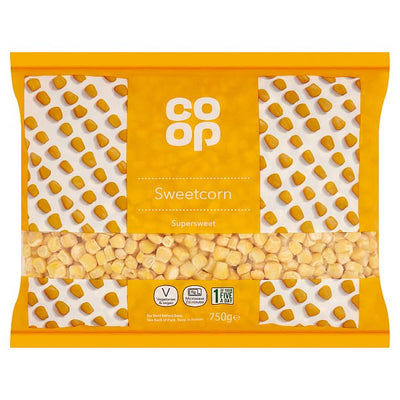 CO OP Sweetcorn (supersweet) 750g