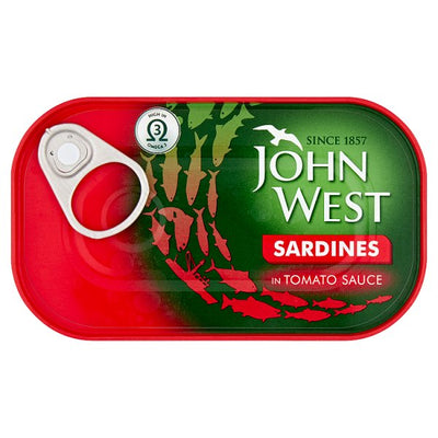 John West Sardines In Tomato Sauce 120g