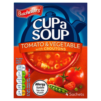 Batchelor's Cup a Soup Tomato and Vegetable 104g - DesiMe