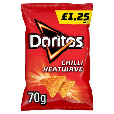 Doritos Chilli Heatwave Tortilla Chips 70g