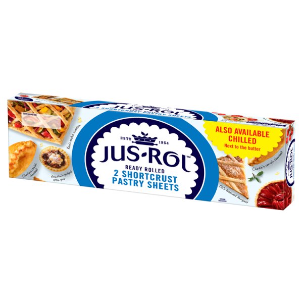 Jus-Rol 2 Shortcrust Pastry Sheets 640g – DesiMe