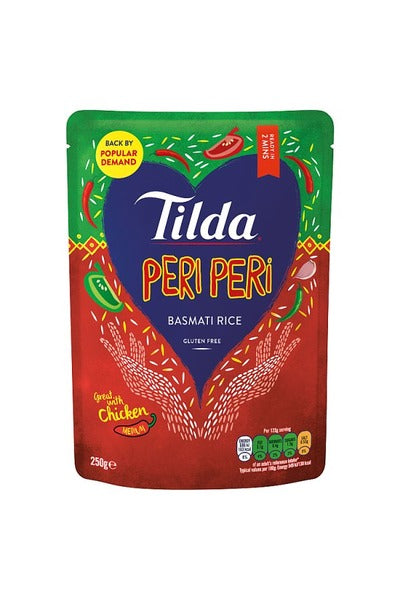 Tilda Peri Peri Basmati Rice 250g